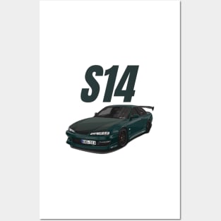 Silvia S14 Posters and Art